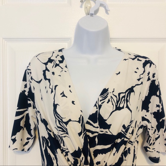 Adrianna Papell Floral Twist Dress XS NWT - Picture 2 of 10